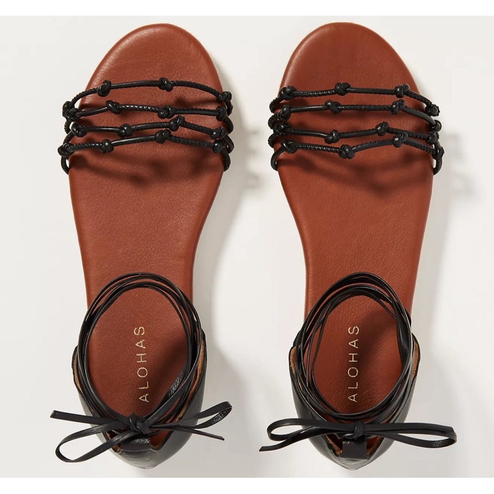 Anthropologie x ALOHAS Wanderer Espadrille Black Sandals
NWT SZ 10 - Picture 2 of 16